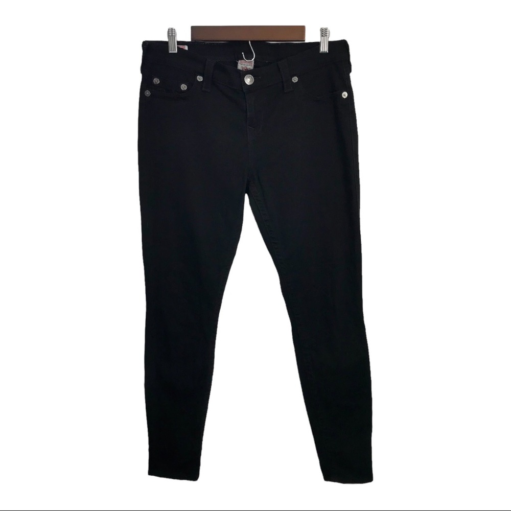 True Religion Black Skinny Jeans